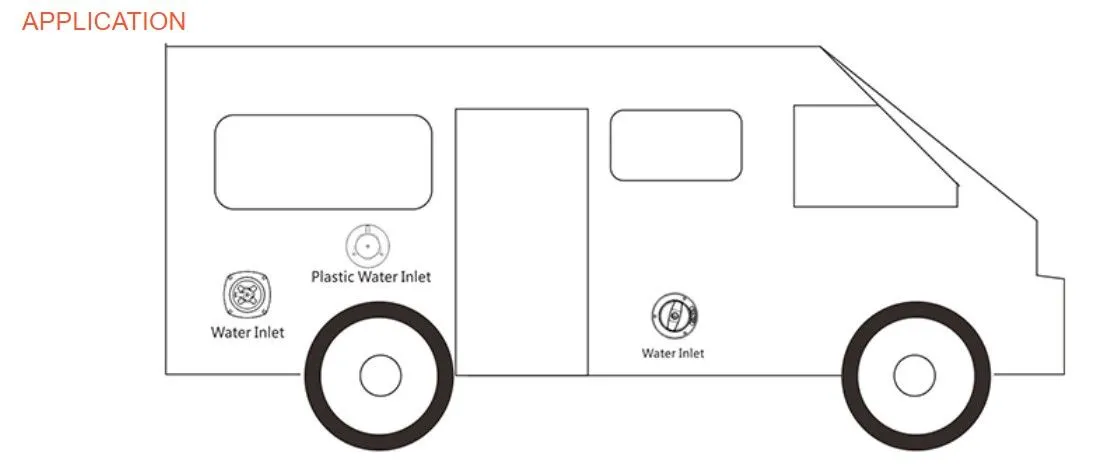 SEAFLO RV FRESH WATER INLET CA